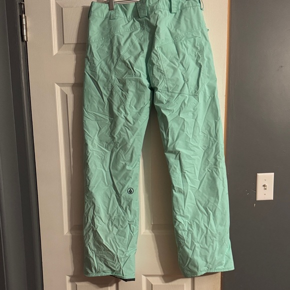Volcom Teal Snow Pants - Picture 5 of 9